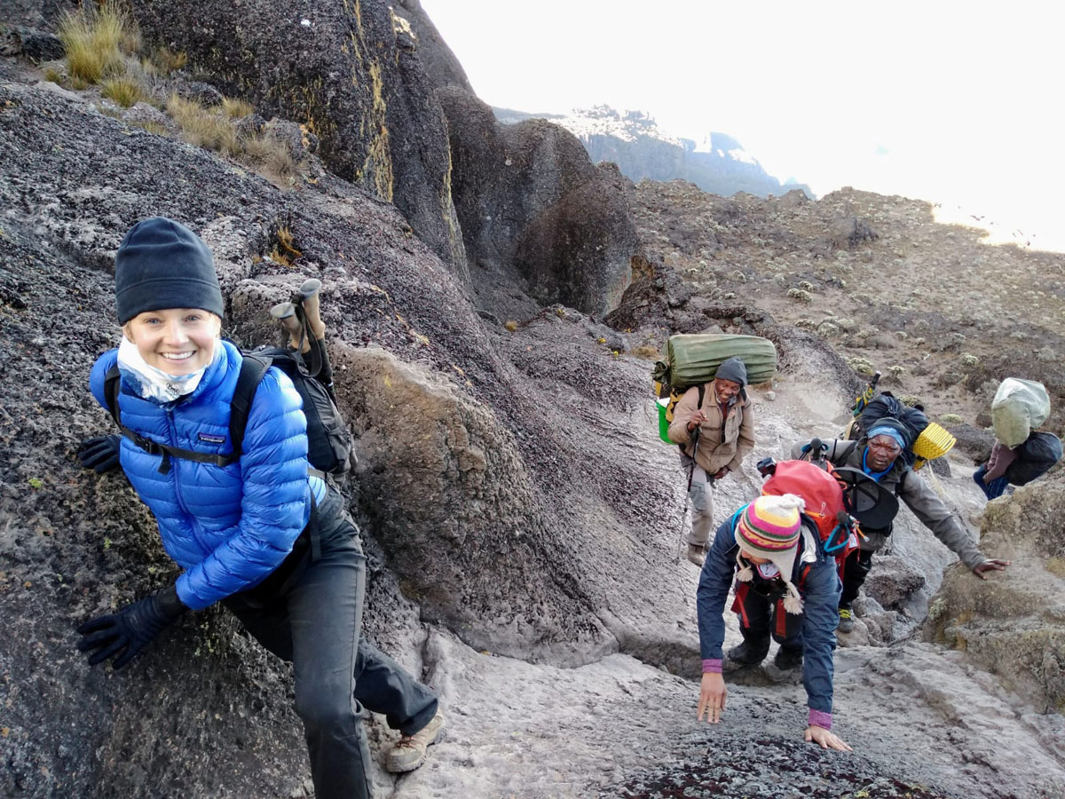 View from the top of the Barranco Wall