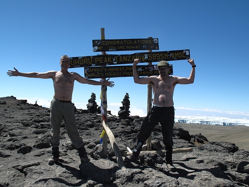 Bob Holdsworth and Peter Baxter