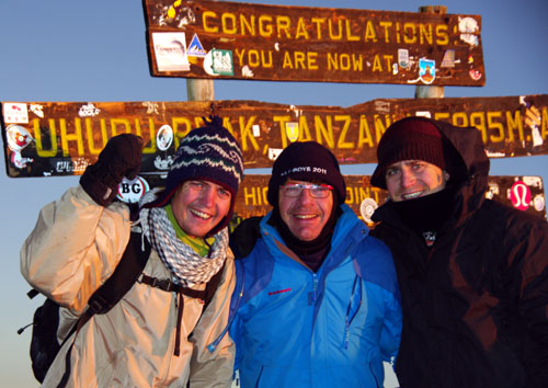 Bram, Siem and Joep Dingemans